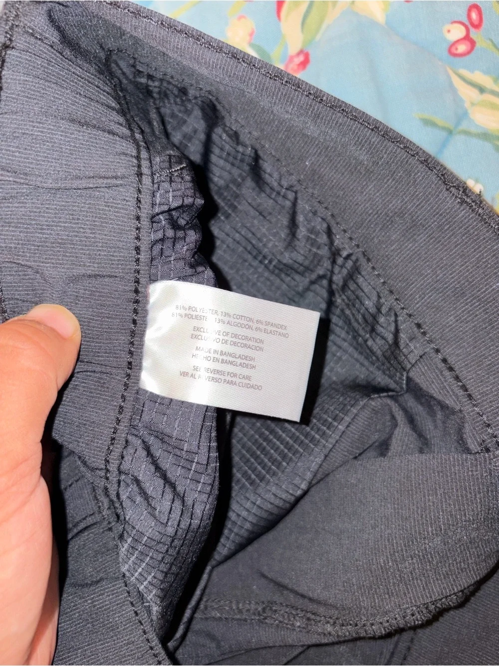 Banana Republic Men’s Elastic Waistband Flat Front Short Black Size 36